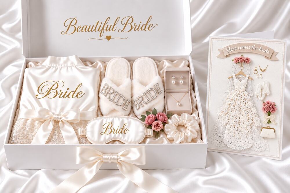 Luxury Bride Gift Box – Wedding Morning Gift for Bride